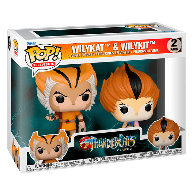 POP 2 pack figures Thundercats Wilykat & Wilykit