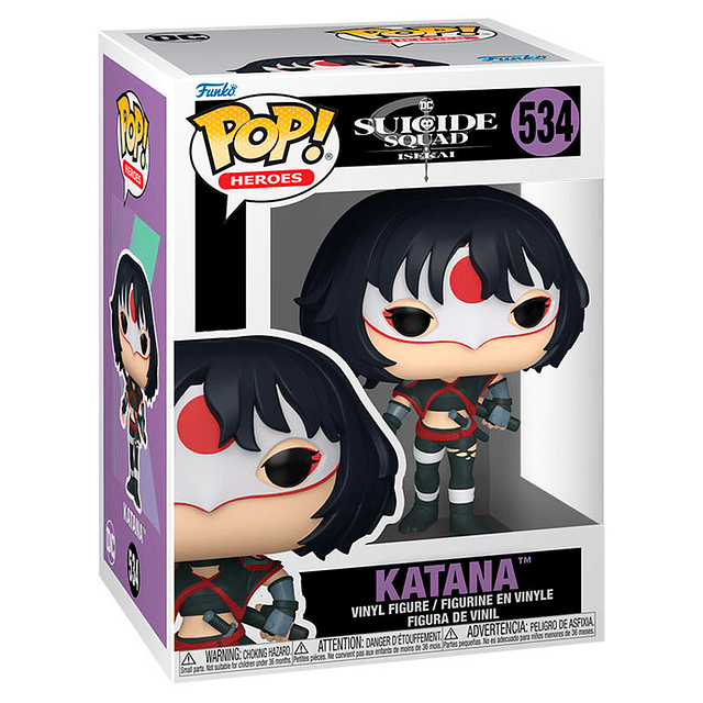 POP figure DC Comics Suicide Squad Isekai Katana