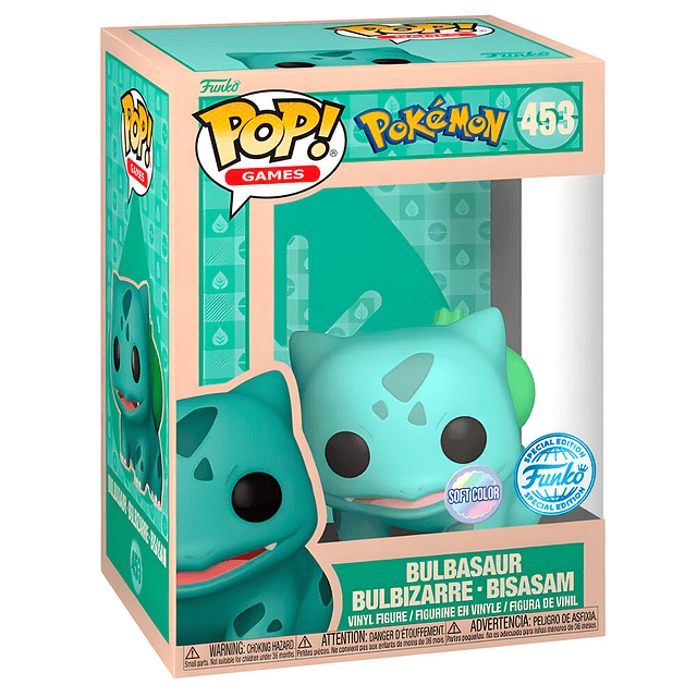 POP figure Pokemon Bulbasaur Bulbizarre Bisamam Exclusive