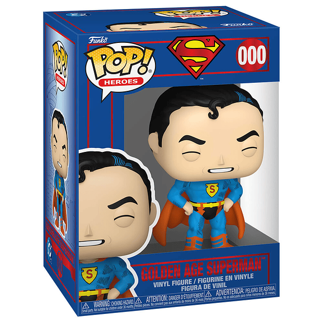POP figure DC Comics Superman Golden Age Superman