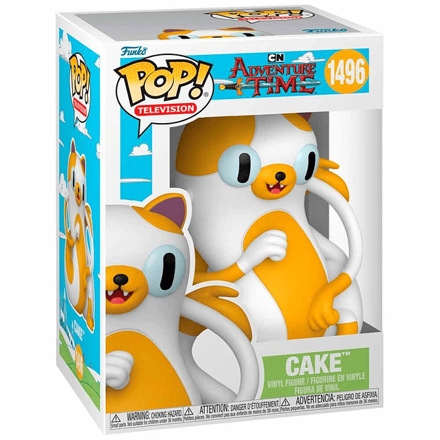 POP figure Adventure Time Cake