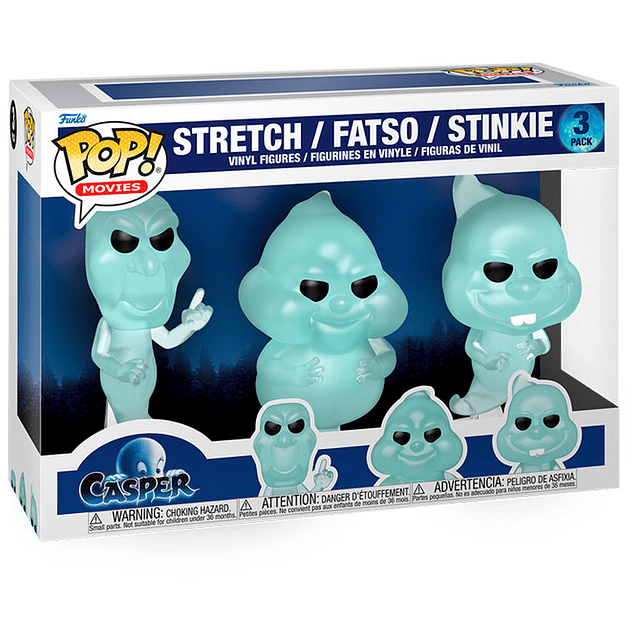 POP pack 3 figures Casper Ghostly Trio