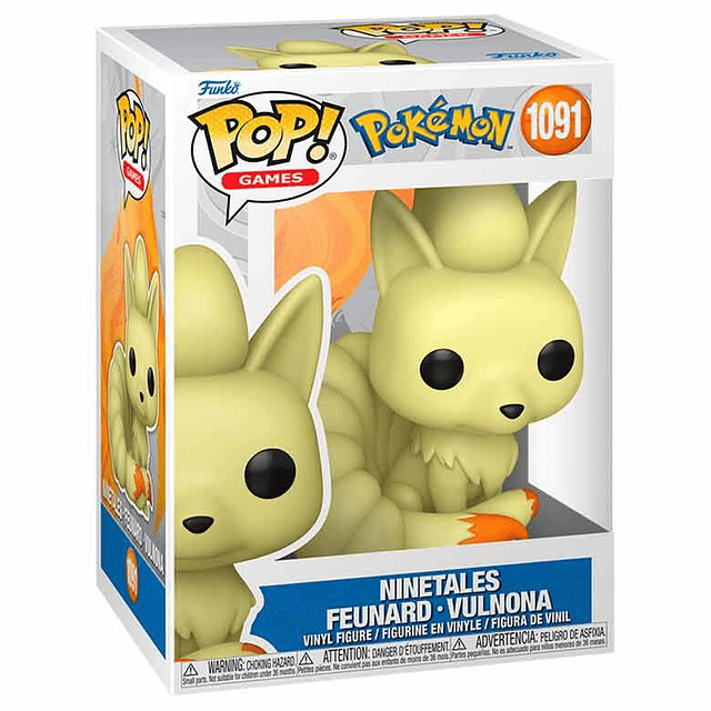 POP figure Pokemon Ninetales - Feunard - Vulnona