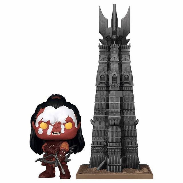 POP figure Town The Lord of the Rings Lurtz with Orthanc