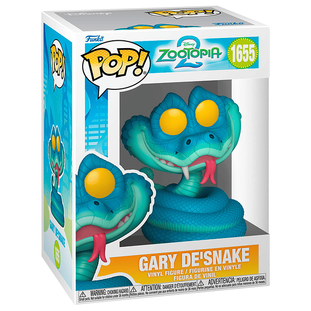 POP figure Disney Zootopia 2 Gary De'Snake