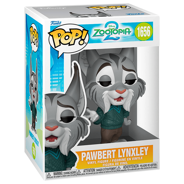 POP figure Disney Zootopia 2 Pawbert Lynxley