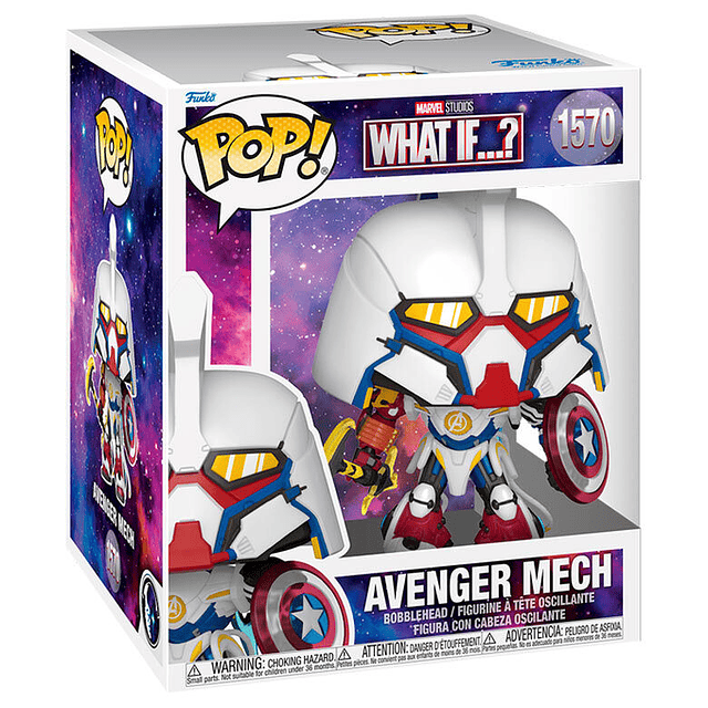 POP figure Super Marvel What If..? Avenger Mech