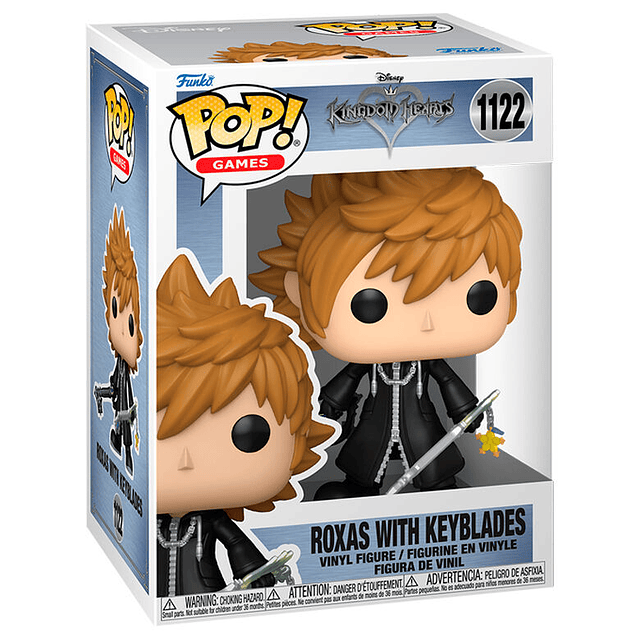 POP figure Kingdom Hearts Roxas with Keyblades