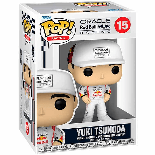 POP figure Racing Oracle Red Bull Yuki Tsunoda
