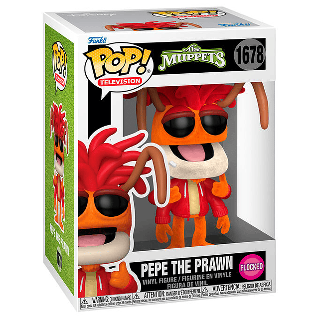 POP figure The Muppets Pepe the Prawn