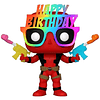 POP figure Marvel Deadpool 30th Birthday Hat Deadpool Exclusive