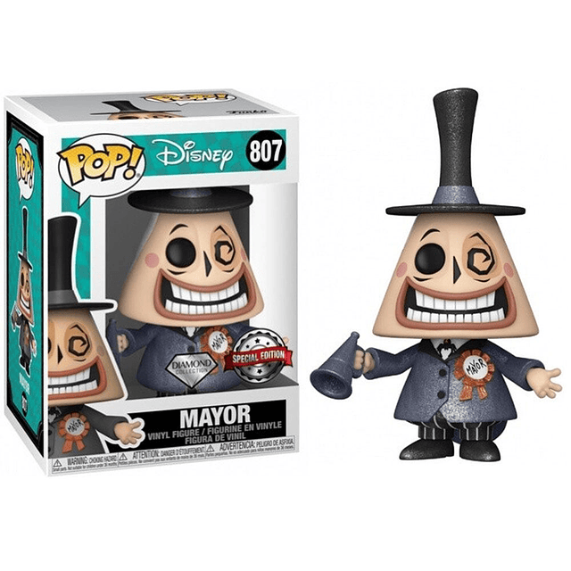 POP figure Disney Nightmare Before Christmas Mayor Exclusive