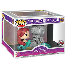 POP figure Disney Ultimate Princess The Little Mermaid Ariel & Statue Eric Exclusive