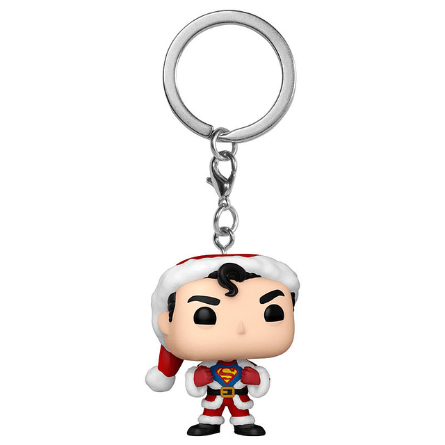 Pocket POP Keychain DC Comics Holiday Superman Exclusive