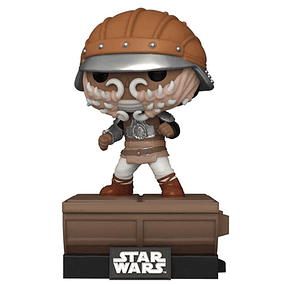 POP figure Deluxe Star Wars Jabba Skiff Lando Calrissian Exclusive