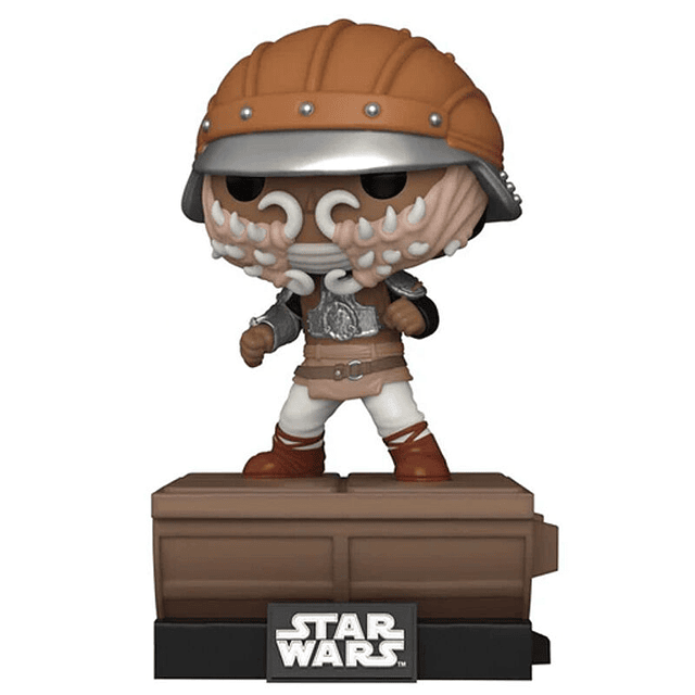 POP figure Deluxe Star Wars Jabba Skiff Lando Calrissian Exclusive