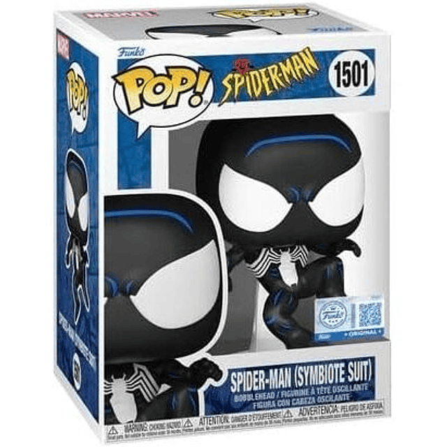 POP figure Marvel Spiderman - Spider-Man Symbiote Suit Exclusive