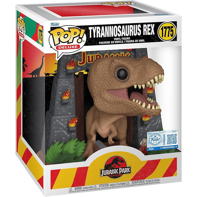 POP figure Deluxe Jurassic Park Tyrannosaurus Rex Exclusive