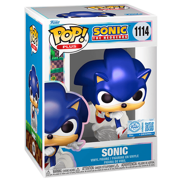 POP figure Plus Sonic The Hedgehog Sonic Exclusive