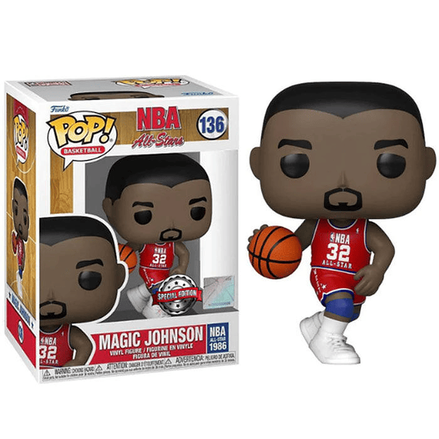 POP figure NBA Legends Magic Johnson Exclusive