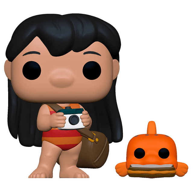 POP figure Disney Lilo and Stitch Lilo with Pudge