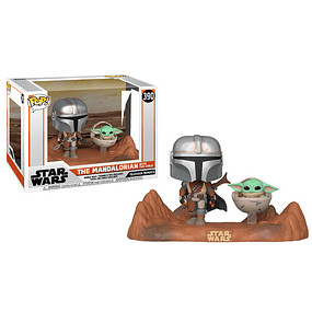 POP figure Star Wars Mandalorian - The Child and Mandalorian