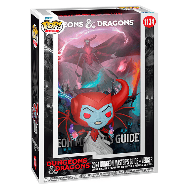 POP figure Cover Dungeons & Dragons 2024 Dungeon Master's Guide Venger