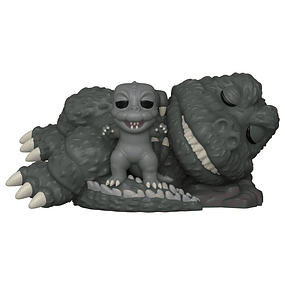 POP figure Super Godzilla Sleeping Godzilla with Minilla