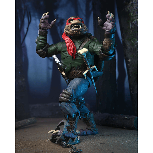 Ninja Turtles Universal Monsters Raphael as the Wolfman ultimate figure 18cm