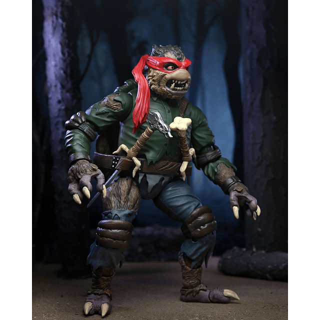 Ninja Turtles Universal Monsters Raphael as the Wolfman ultimate figure 18cm