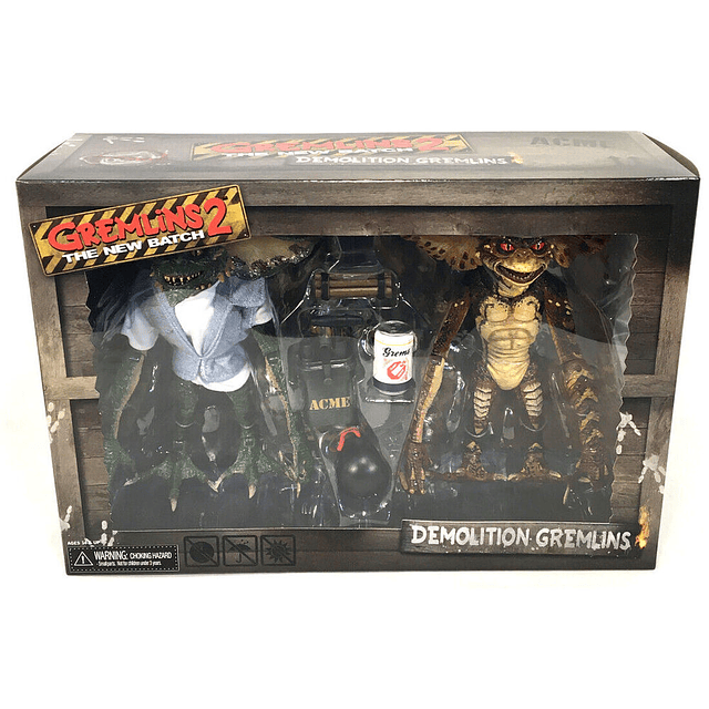 Gremlins 2 Ultimate Demolition Gremlins set figures 15cm