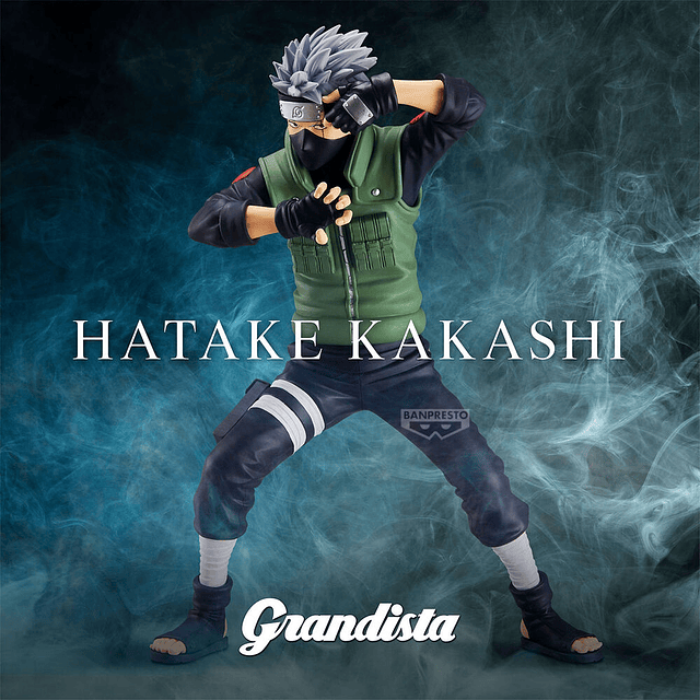 Naruto Shippuden Grandista Hatake Kakashi figure 23cm