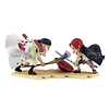 One Piece World Collectable Log Stories Edward Newgate vs. Shanks figure 13cm