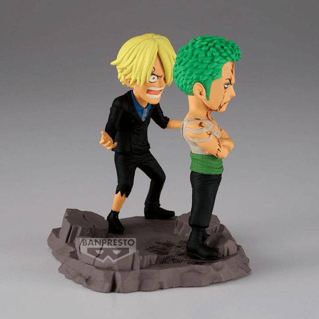 One Piece Roronoa Zoro & Sanji figure. 8cm