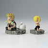 One Piece World Collectable Stories Sanji & Zeff figure 6cm