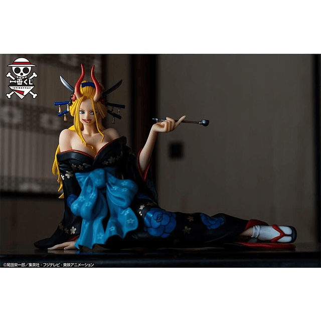 One Piece Glitter Black Maria Ichibansho figure 15cm