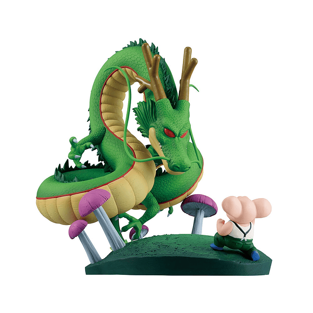 Dragon Ball Dragon History II Oolong & Shenron Ichibansho figure 14cm