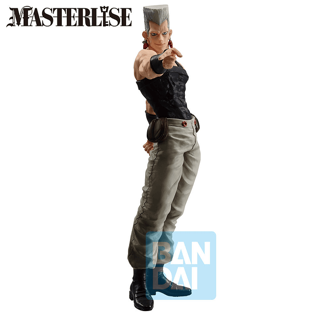 Jojo Ìs Bizarre Stardust Crusaders + Jean Pierre Polnareff Ichibansho figure 25cm