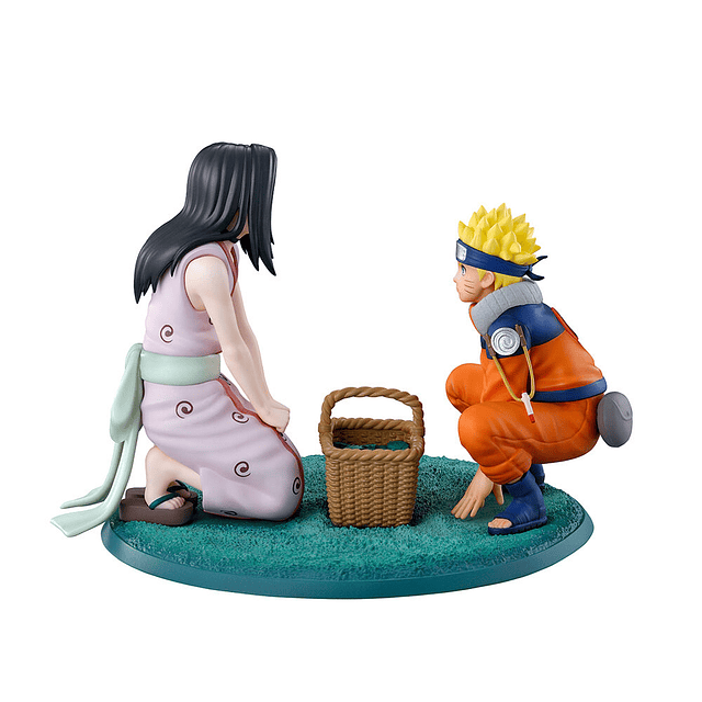 Naruto The Land of Waves Naruto Uzumaki & Haku Ichibansho figure 10cm