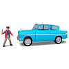 Harry Potter Ford Anglia car + Harry Potter figure set