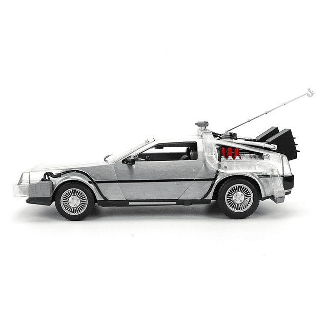 Back to the Future 40th Anniversary Time Machine Hollywood Rides Dlorean replica