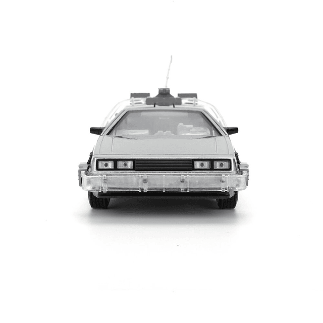 Back to the Future 40th Anniversary Time Machine Hollywood Rides Dlorean replica