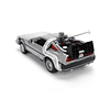 Back to the Future 40th Anniversary Time Machine Hollywood Rides Dlorean replica