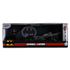 DC Comics Batmovil 1989 metal car + Batman figure set