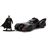 DC Comics Batmovil 1989 metal car + Batman figure set