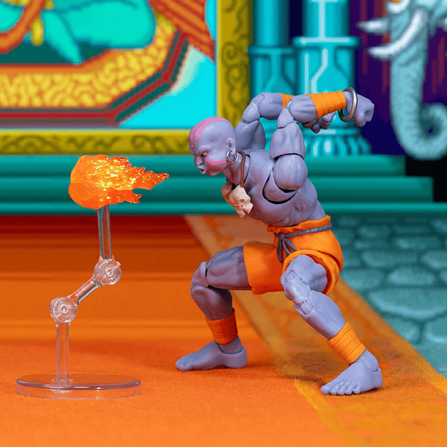 Street Fighter II Dhalsim Player 2 figure 17cm