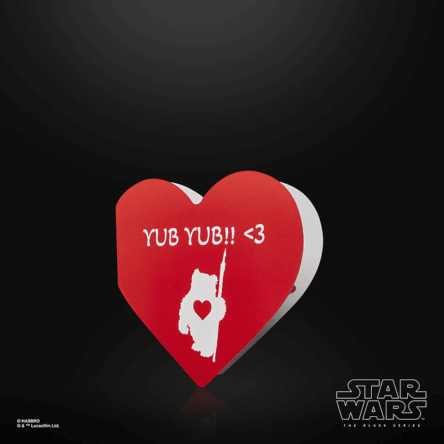 Star Wars Ewok Valentine's Day Edition figure 15cm