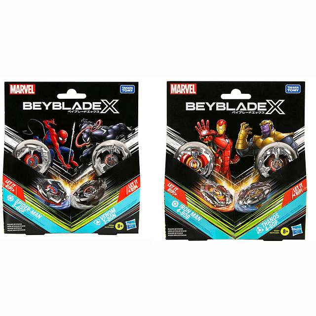Marvel Beyblade X assorted starter kit
