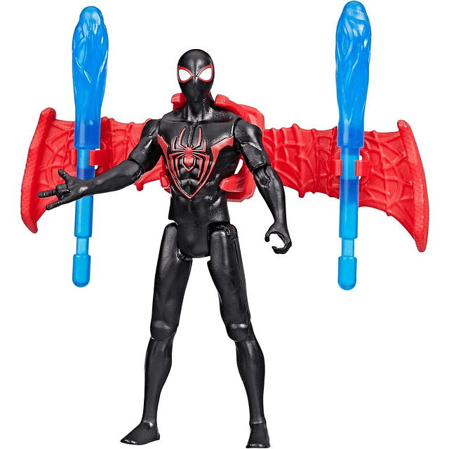 Marvel Spider-Man Venom Versus Launcher car + Miles Morales figure