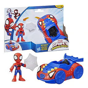 Marvel And His Awesome Friends Spidey figure + vehicle
